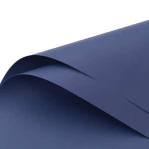 Egyszínű íves fólia csomagoló – 20 ív/csomag [57cm x 57cm] navy blue/tengerészkék
