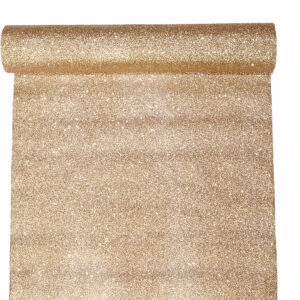 Glitter anyag [28cm x 5m] arany