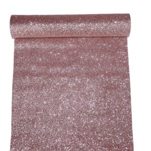 Glitter anyag [28cm x 5m] rose gold