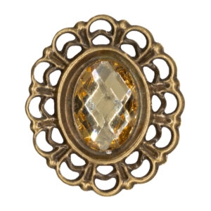 Bross [28mm x 24mm] 10db/csomag antik/arany