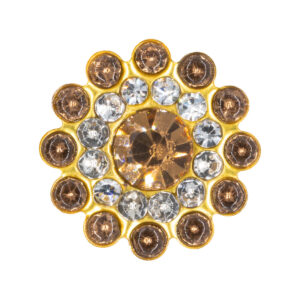 Bross [14mm] bézs/ezüst/arany