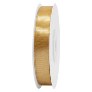 Sima szatén szalag egyszínű [13 mm x 22,86 méter] pasztell arany
