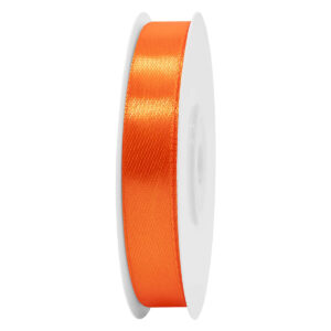 Sima szatén szalag egyszínű [13 mm x 22,86 méter] narancssárga