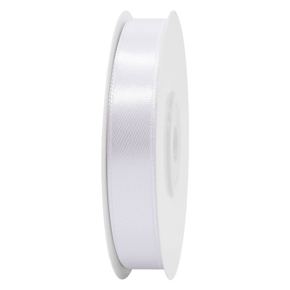 Sima szatén szalag egyszínű [13 mm x 22,86 méter] fehér
