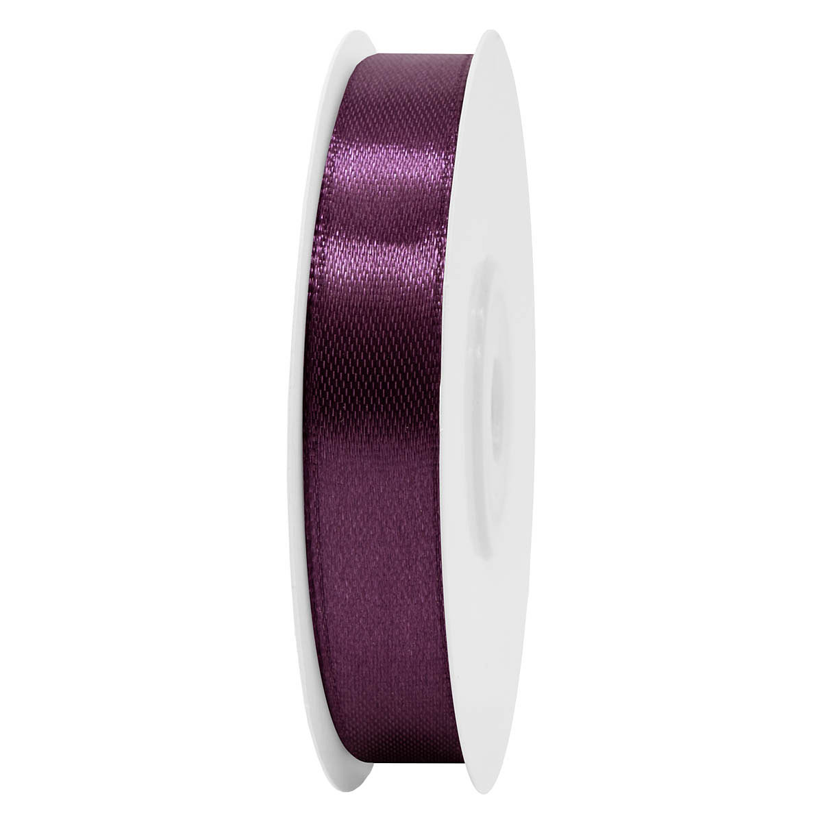 Sima szatén szalag egyszínű [13 mm x 22,86 méter] padlizsánlila