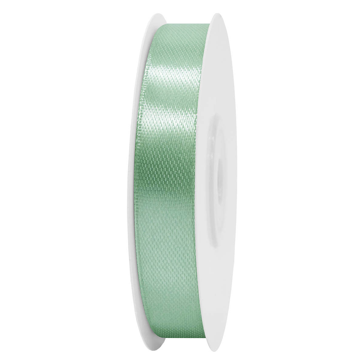 Sima szatén szalag egyszínű [13 mm x 22,86 méter] vintage zöld / zsálya zöld