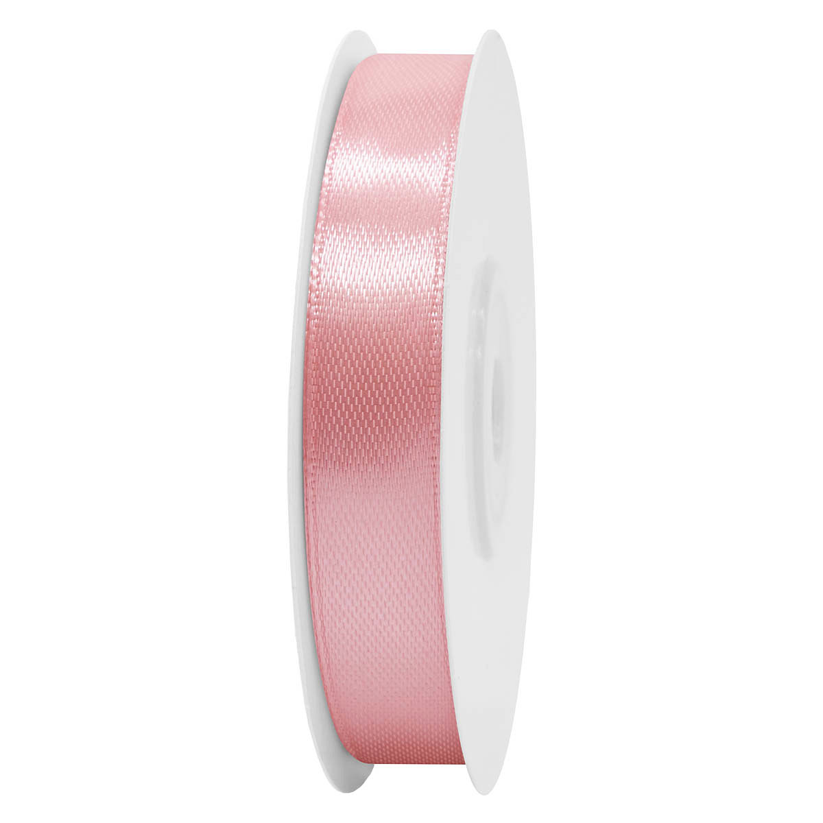 Sima szatén szalag egyszínű [13 mm x 22,86 méter] púder rózsaszín