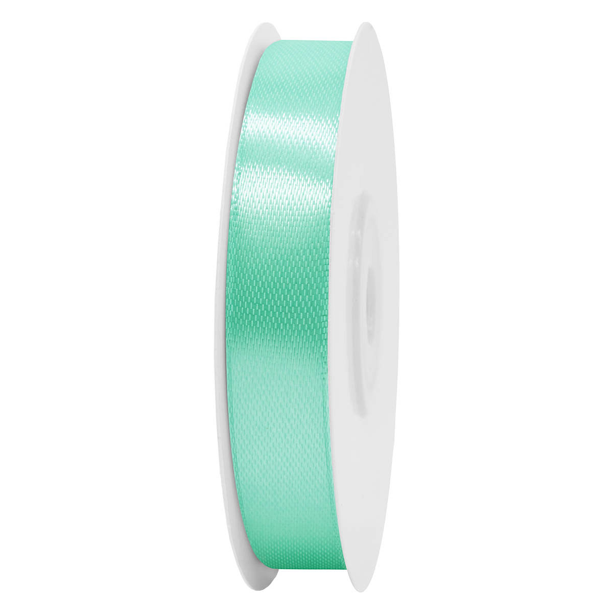 Sima szatén szalag egyszínű [13 mm x 22,86 méter] menta zöld