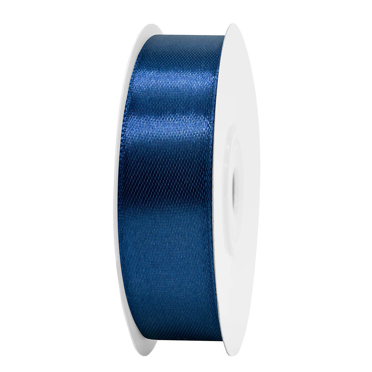 Sima szatén szalag egyszínű [20 mm x 22,86 méter] navy blue/matrózkék