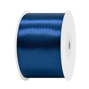 Sima szatén szalag egyszínű [50 mm x 22,86 méter] navy blue/matróz kék