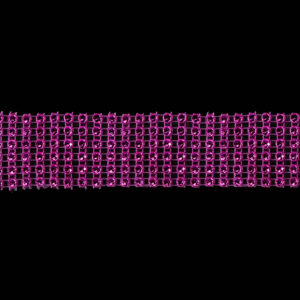 Strassz füzér [3cm x 4,57m] ciklámen