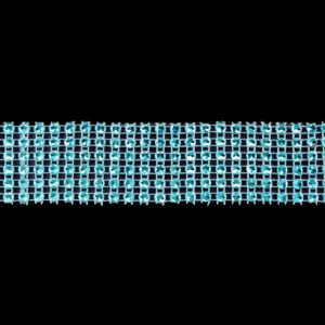Strassz füzér [3cm x 4,57m] türkizkék