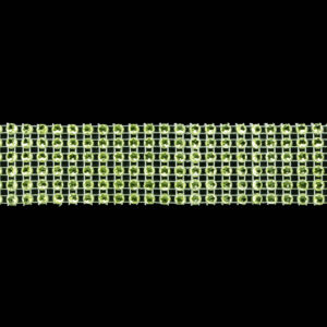 Strassz füzér [3cm x 4,57m] zöld