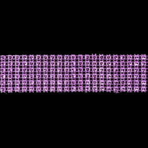 Strassz füzér [3cm x 4,57m] világoslila