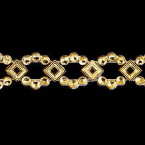 Strassz füzér [12mm x 9,14m] arany