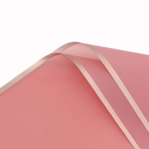 Aranycsíkos íves fólia csomagoló – 20 ív/csomag 58cm x 58cm mályva/rose gold