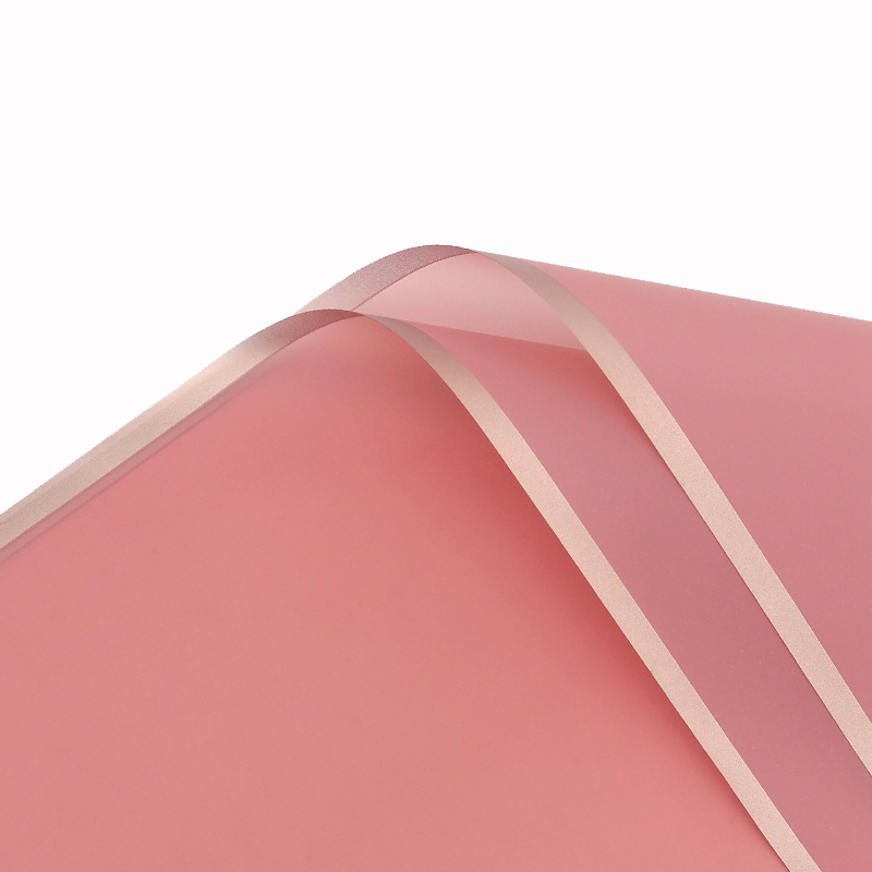 Aranycsíkos íves fólia csomagoló – 20 ív/csomag 58cm x 58cm mályva/rose gold