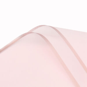 Aranycsíkos íves fólia csomagoló – 20 ív/csomag 58cm x 58cm halvány rózsaszín/rose gold