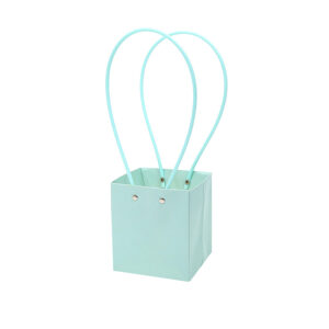 Virágtáska füles – 10 darab/csomag [11,5×10,5x13cm] menta