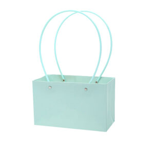 Virágtáska füles – 10 darab/csomag [22×10,5×13,5cm] menta
