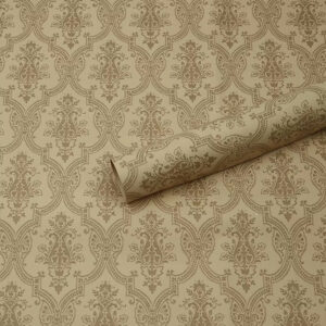 Barokk mintás íves fólia csomagoló – 20 ív/csomag [56cm x 56cm] bézs