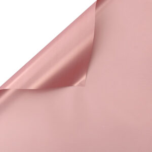 Egyszínű metál íves fólia csomagoló – 20 ív/csomag [58cm x 58cm] rose gold