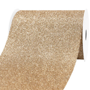 Glitter dekor szalag [100mm x 10m] pezsgőarany