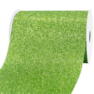 Glitter dekor szalag [100mm x 10m] zöld