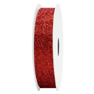 Glitter dekor szalag [16mm x 10m] piros