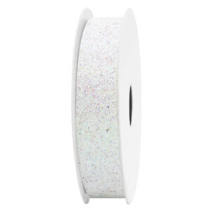 Glitter dekor szalag [16mm x 10m] fehér