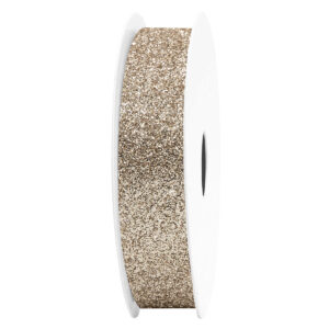 Glitter dekor szalag [16mm x 10m] pezsgőarany