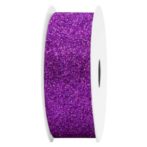 Glitter dekor szalag [25mm x 10m] lila