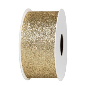 Glitter dekor szalag [38mm x 10m] arany