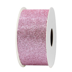 Glitter dekor szalag [38mm x 10m] mályvás rózsaszín