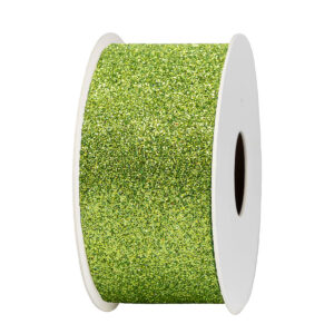 Glitter dekor szalag [38mm x 10m] zöld