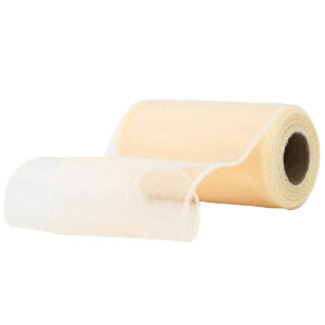 Snow organza anyag sima [11cm x 10 méter] krém