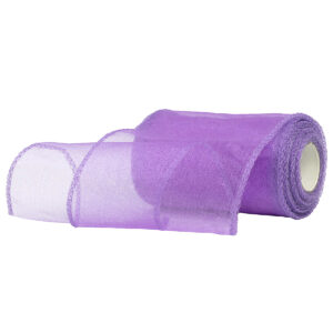 Snow organza anyag sima [11cm x 10 méter] milkalila