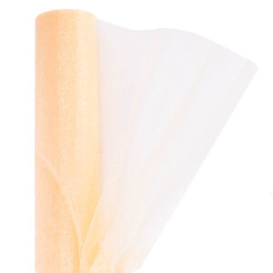 Snow organza anyag sima [23,5cm x 10 méter] krém