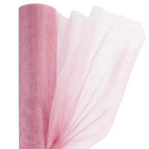 Snow organza anyag sima [23,5cm x 10 méter] mályva