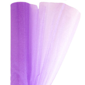 Snow organza anyag sima [23,5cm x 10 méter] milka lila