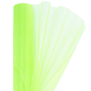 Snow organza anyag sima [23,5cm x 10 méter] élénk almazöld