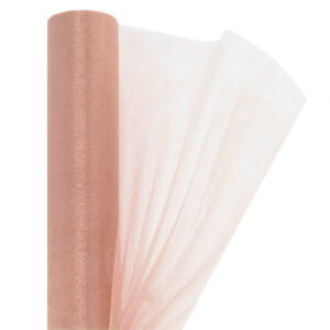 Snow organza anyag sima [23,5cm x 10 méter] púder bézs