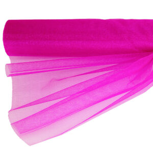 Snow organza anyag sima [47cm x 10 méter] ciklámen