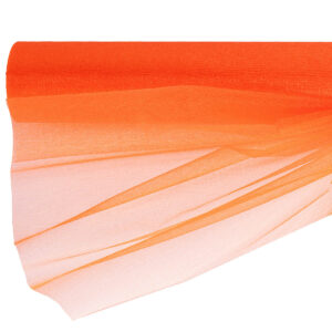 Snow organza anyag sima [47cm x 10 méter] narancssárga