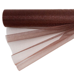 Snow organza anyag sima [47cm x 10 méter] barna