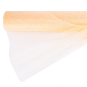 Snow organza anyag sima [47cm x 10 méter] krém