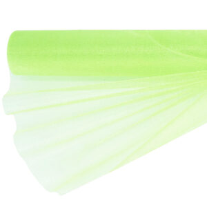 Snow organza anyag sima [47cm x 10 méter] élénk almazöld