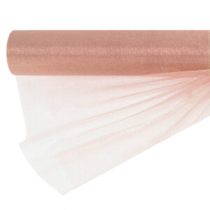 Snow organza anyag sima [47cm x 10 méter] púder bézs