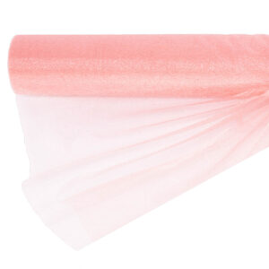 Snow organza anyag sima [47cm x 10 méter] púder rózsaszín