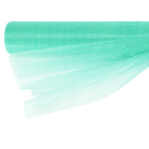 Snow organza anyag sima [47cm x 10 méter] mentazöld